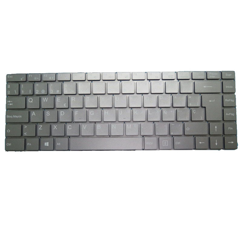 Laptop Keyboard For Cepter 360 Notebook NY410 NY410-02 NY41002 Without Frame Spanish SP Gray