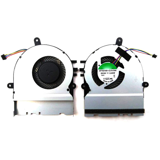 Cooling Fan EF75070S1-C270-S9A DC5V 2.25W 4PIN New