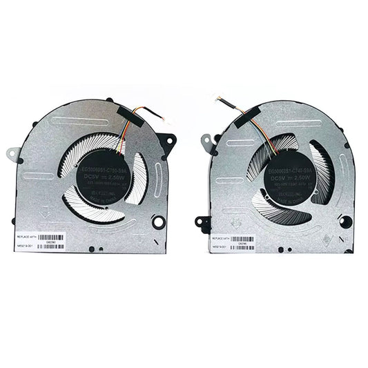 Cooling Fan EG50060S1-C750-S9A EG50060S1-C740-S9A 023.100VS.0001 023.100VT.0001 DC5V 2.50W N63219-001 4PIN A Pair New