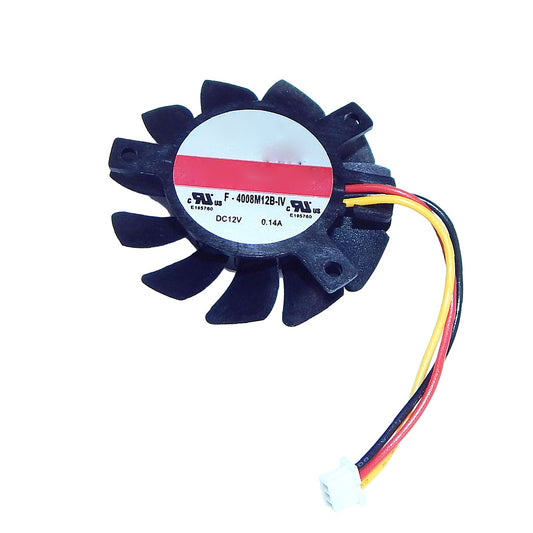 Cooling Fan F-4008H12B-IV DC12V 0.14A 3PIN New