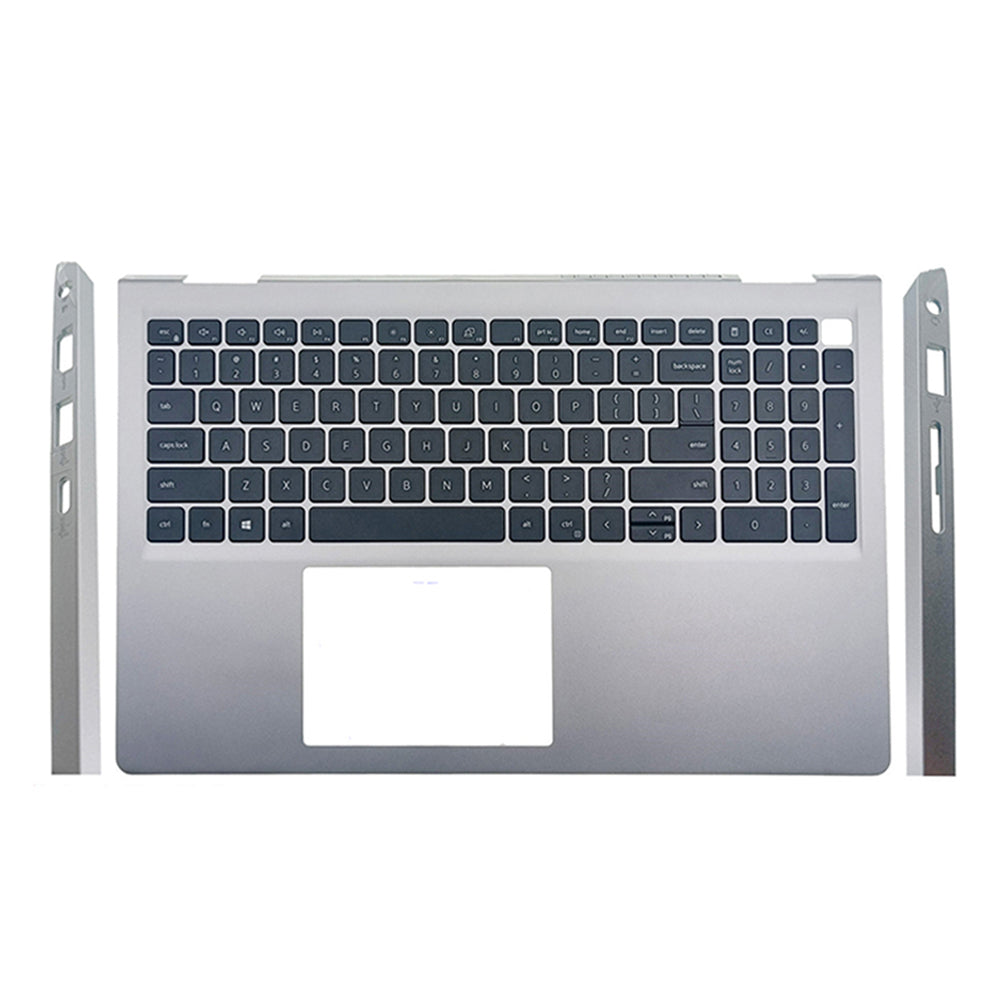 Laptop Palmrest For DELL Inspiron 15 3510 3511 3515 0HRHC5 HRHC5 Without Backlit English US Keyboard Silver Upper Case New