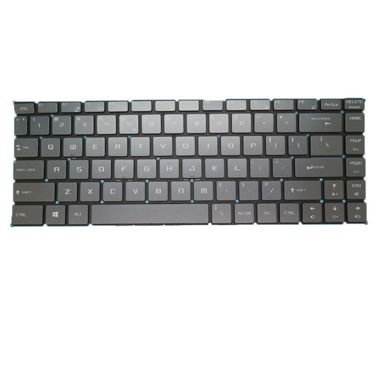 Grey Laptop Backlit Keyboard For MSI NSK.FD0SW 01 TPN-136US001908 343NN English US Without Frame New