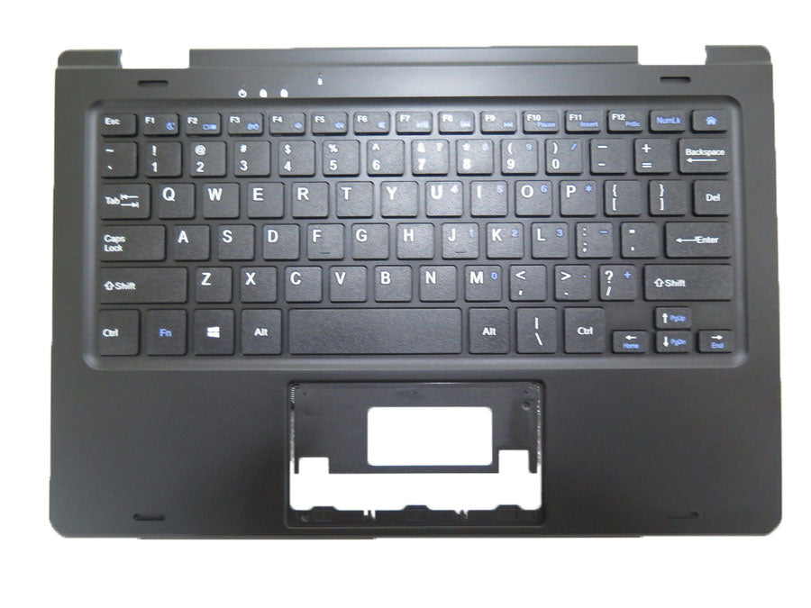Laptop Black PalmRest&Keyboard For Gateway GWTC116-2 GWTC116-2BK GWTC116-2BL GWTC116-2IN VER 2 Upper Case C Shell No Touchpad