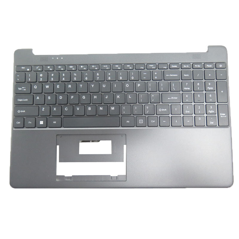 Laptop Grey PalmRest&Keyboard For Gateway MB3661028 N15CS9 X317H English US No Touchpad