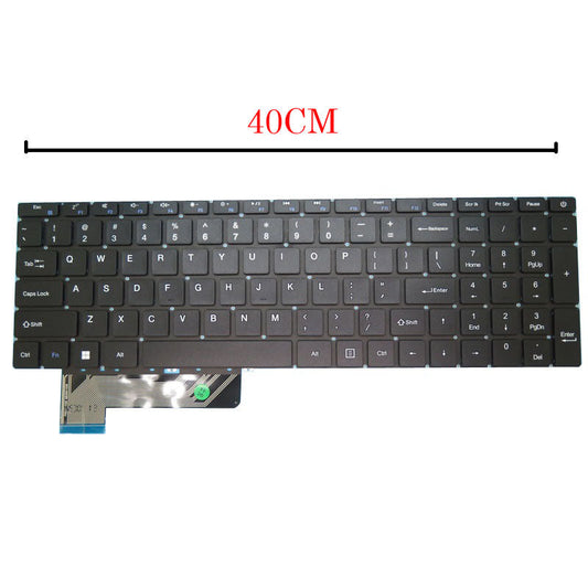 Grey Laptop Monochrome Backlit Keyboard For MSI Creator 15M A9SD A9SE A10SE A10SD A10SET English US Without Frame New