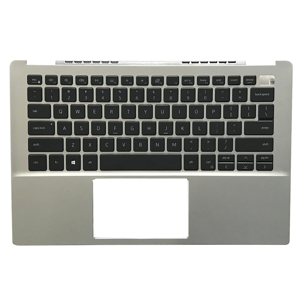 Laptop Palmrest For DELL Inspiron 13 5390 5391 0N4H7Y N4H7Y 460.0GX05.0001 With Backlit English US Keyboard Gray Upper Case New