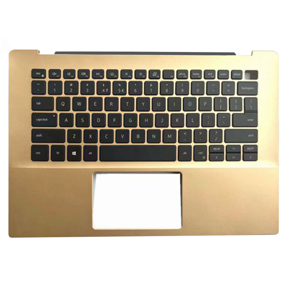 Laptop Palmrest For DELL Inspiron 5490 5498 00FXF7 0FXF7 With Backlit English US Keyboard Gold Upper Case New