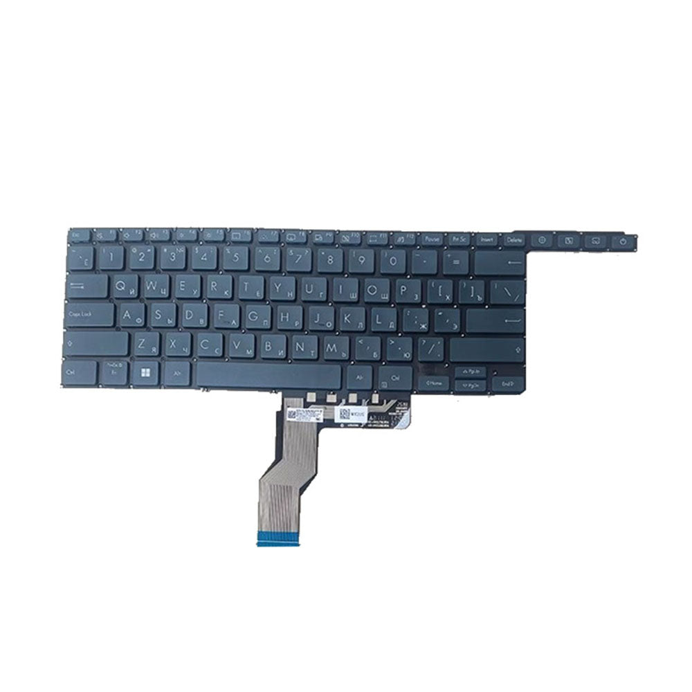 Laptop Keyboard For ASUS ZENBOOK PRO DUO 15 OLED UX582H UX582Z UX582HM UX582HS UX582ZM UX582ZW Russian RU With Backlit Blue