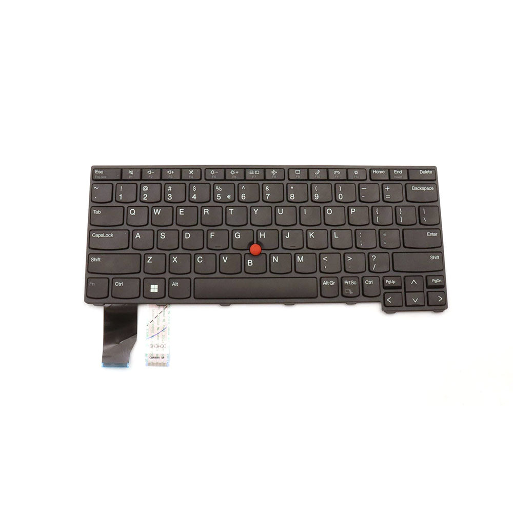 Laptop Keyboard For Lenovo Thinkpad L13 Gen 3 L13 Yoga Gen 3 X13 Gen 3 L13 Gen 4 L13 Yoga Gen 4 L13 Gen 5 L13 2-in-1 Gen 5 English US Without Backlight Black New