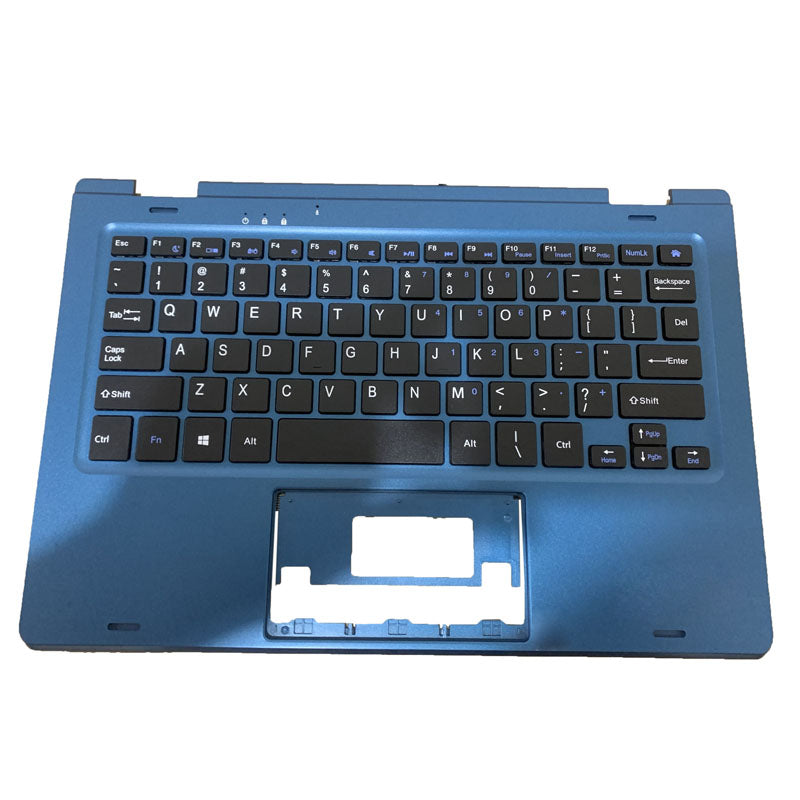 Laptop Blue PalmRest&Keyboard For Gateway GWTC116-2 GWTC116-2BK GWTC116-2BL GWTC116-2IN VER 2 Upper Case C Shell No Touchpad