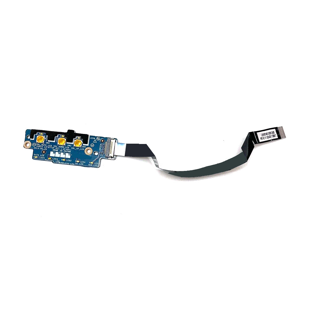 Volume Control Board With Cable For DELL Precision M4800 VAQ10 LS-9773P New