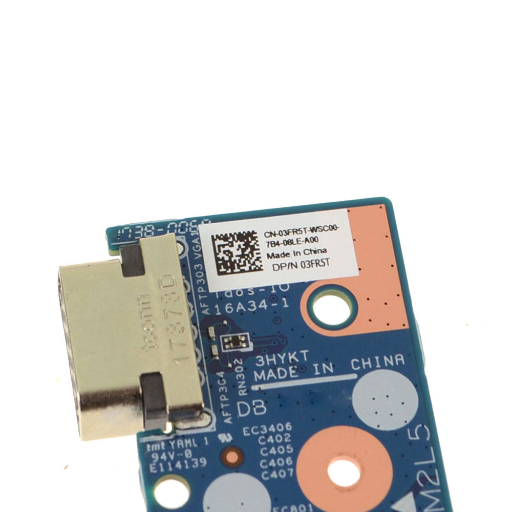 Laptop USB/VGA IO Circuit Board For DELL Latitude 3480 3580 03FR5T 3FR5T New