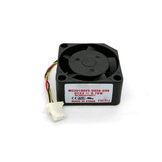 Cooling Fan MC20100V2-D020-G99 DC5V 0.78W 49.8MU01.G011 3PIN New
