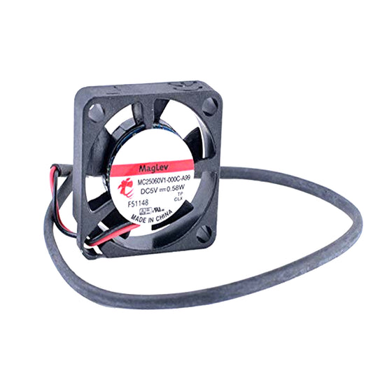 Cooling Fan MC25060V1-000C-A99 DC5V 0.58W 2PIN New