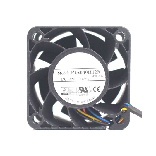 Server Fan For Foxconn PIA040H12N PIA040H12N-P08-AB DC12V 0.49A 4028 4CM 4PIN New