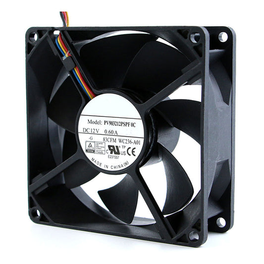 Server Fan For Foxconn 9232 PV903212PSPF 0C DC12V 0.60A 0WC236 WC236-A01 4PIN New