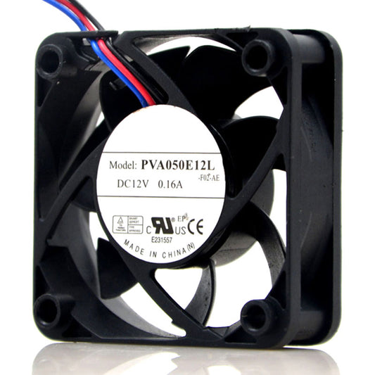 Server Fan For Foxconn PVA050E12L PVA050E12L-F02-AE DC12V 0.16A 3PIN New