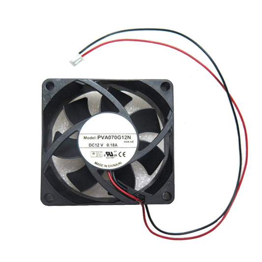 Server Fan For Foxconn PVA070G12N PVA070G12N-A04-AE DC12V 0.18A 2PIN 7CM 7025 New
