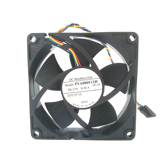 Server Fan For Foxconn PVA080F12H-P03-AE PVA080F12H-P03 PVA080F12H DC12V 0.36A 45CFM 0725Y7 725Y7-A01 80*80*20MM 4Pin New
