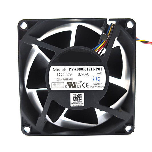 Server Fan For Foxconn PVA080K12H-P01 PVA080K12H-P01-AE DC12V 0.70A 0G944P G944P-A01 4PIN New