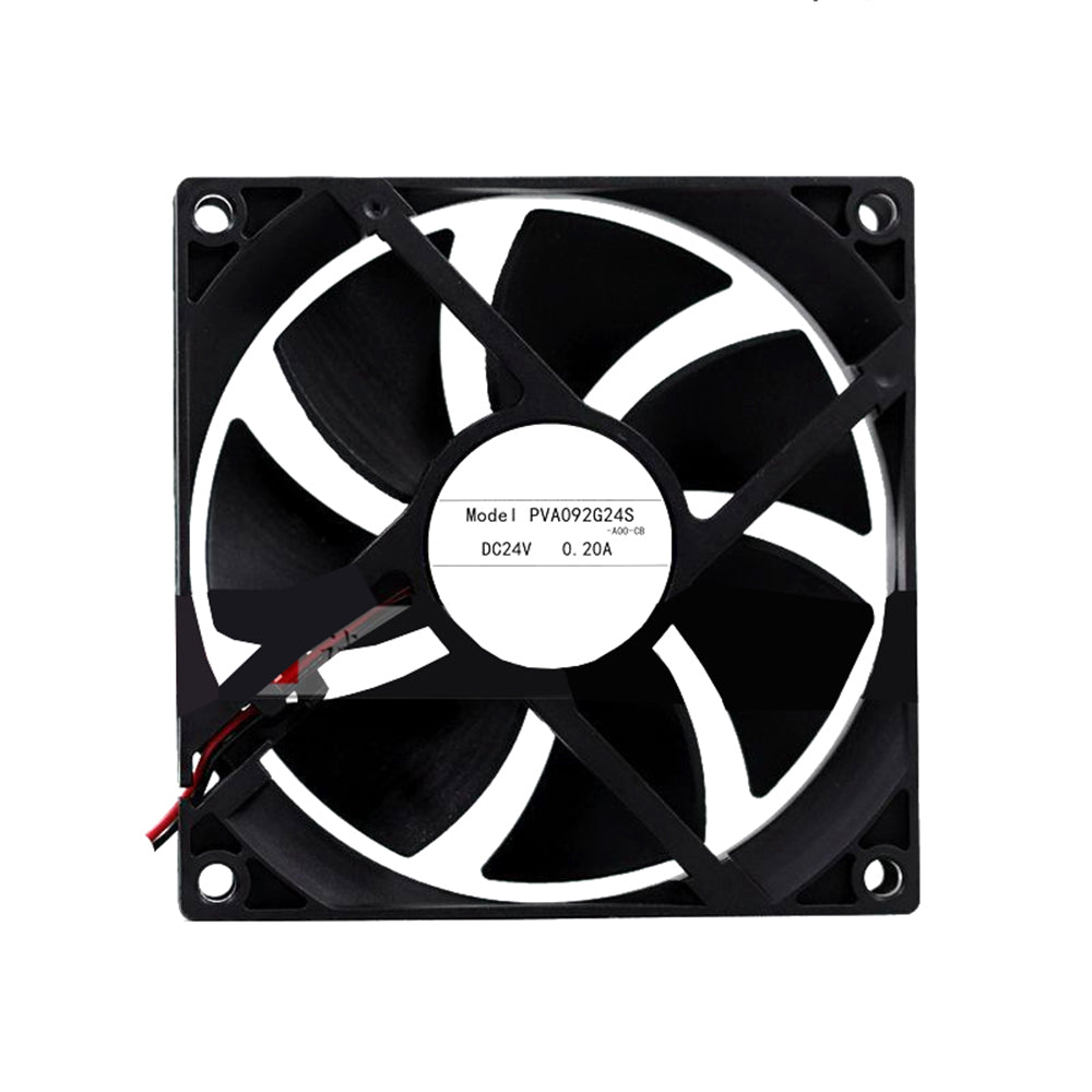 Server Fan For Foxconn PVA092G24S PVA092G24S-A00-CB DC24V 0.2A 92x92x25mm 2PIN New