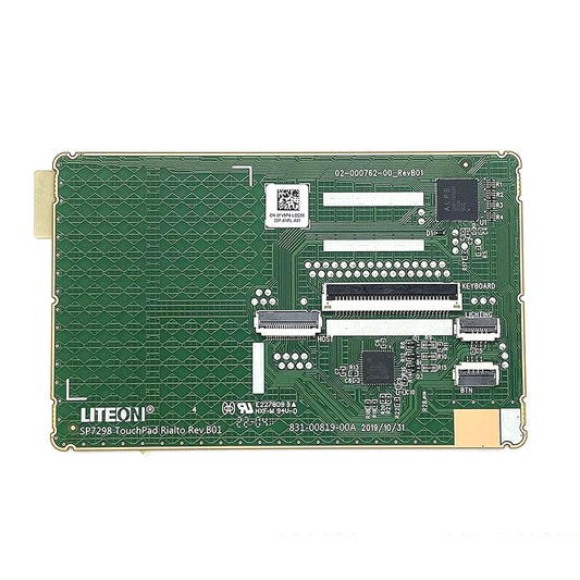 Laptop Touchpad Sensor Module For DELL Precision 7550 7560 7750 7760 0FV9P4 FV9P4 New