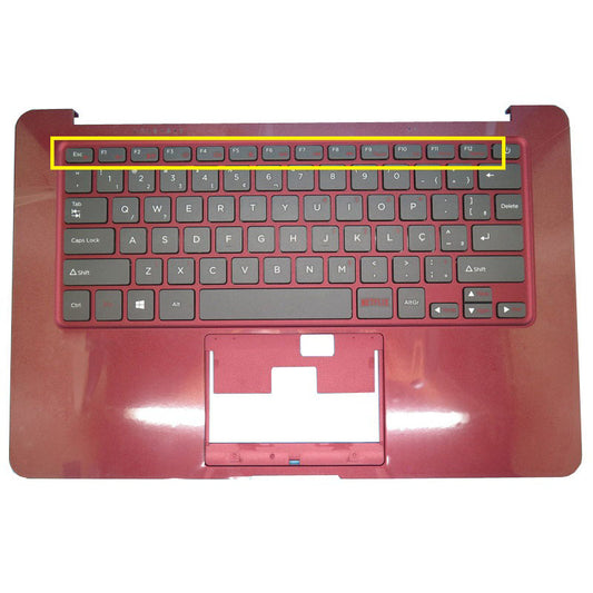 Red Laptop LCD Top Cover For Positivo Motion Q232A Motion Plus Q432A D1459L
