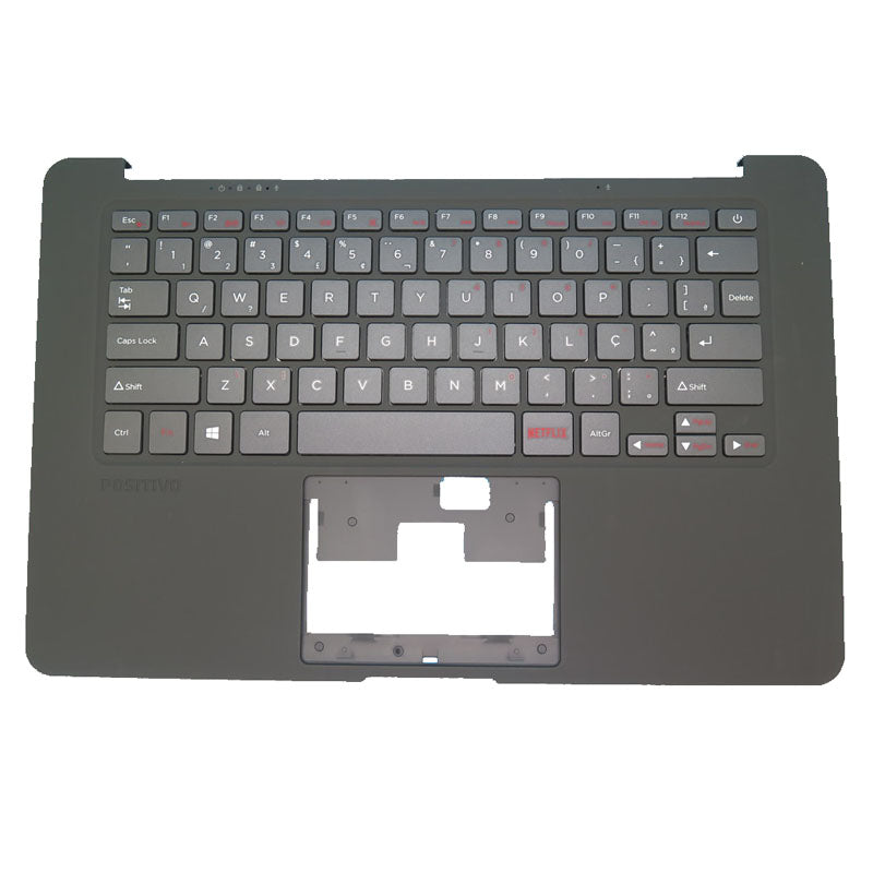 Black Laptop PalmRest For Positivo Motion Q232A Motion Plus Q432A D1459 New