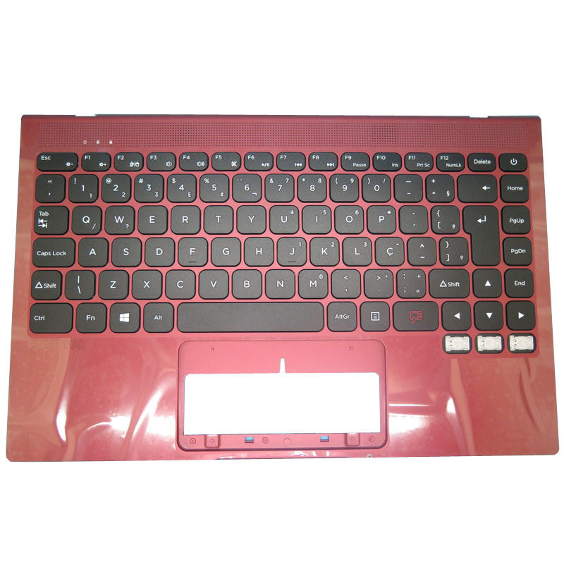 Used Laptop PalmRest&Keyboard For Positivo Motion Q464C Motion Gray C4128E-S 03.004.00046 11171386 91-37 SCDY-3092001 Brazil BR No Touchpad