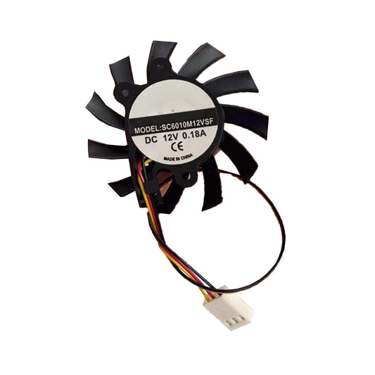 Cooling Fan SC6010M12VSF DC12V 0.18A 3PIN New