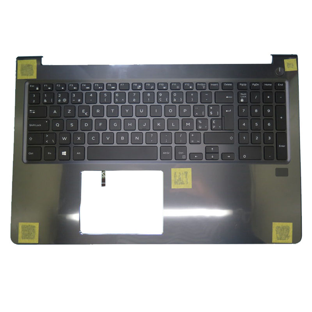 Laptop Palmrest For DELL Vostro 15 5568 V5568 0HJP49 HJP49 0KPK25 KPK25 With Backlit Belgium BE Keyboard Black Without Fingerprint Hole Upper Case New