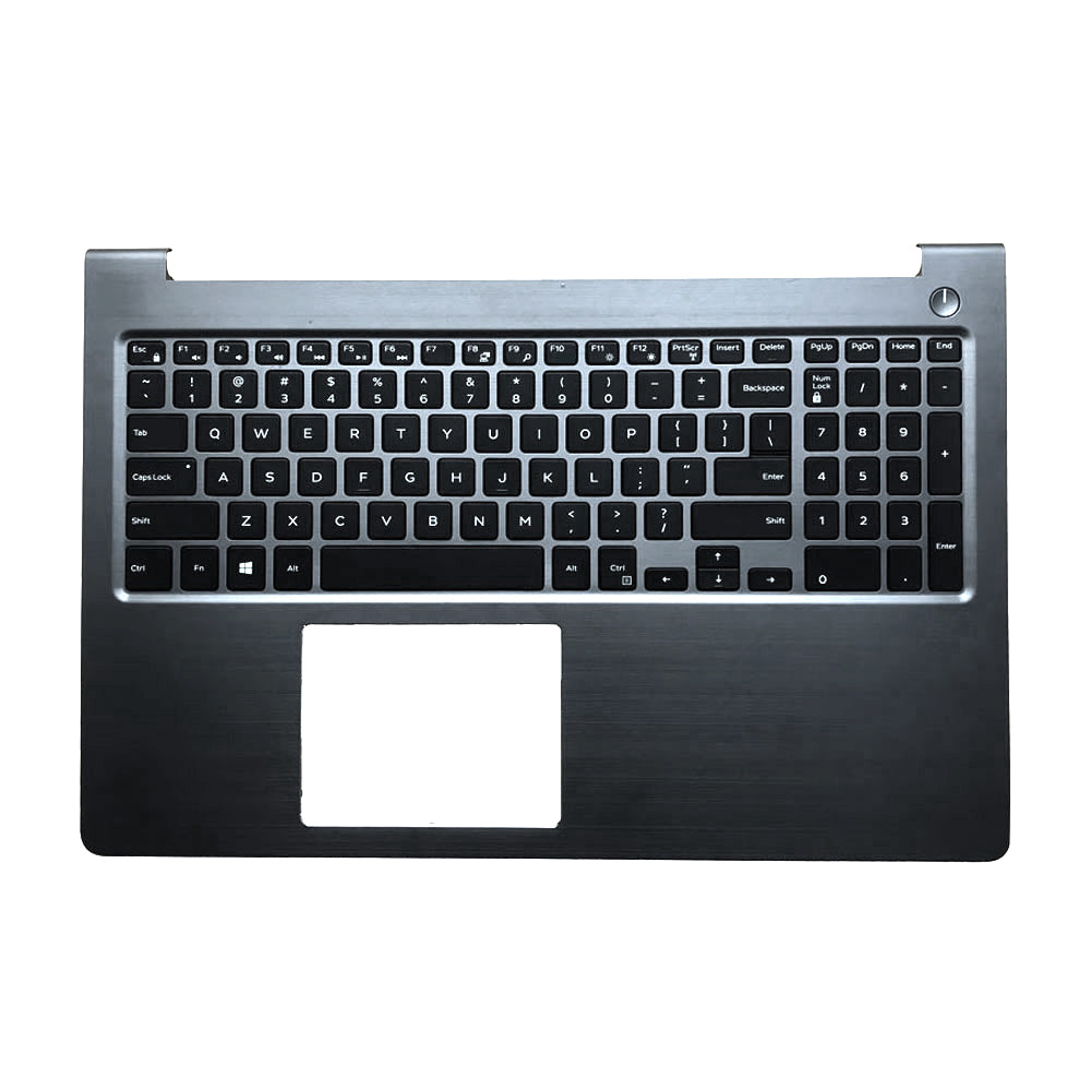 Laptop Palmrest For DELL Vostro 15 5568 V5568 0HJP49 HJP49 With Backlit English US Keyboard Without Fingerprint Hole Black Upper Case New