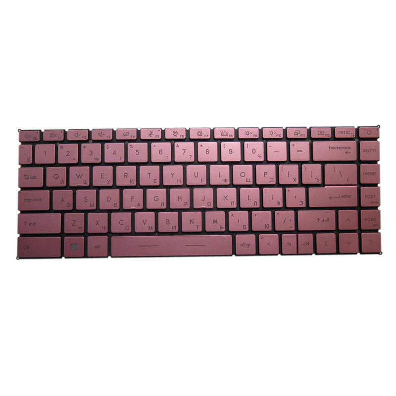 Laptop Keyboard For MSI Creator 15-A10U A10UE A10UET A10UG A10UGT A10UHT MS-16V3 Big ctrl Russian RU Pink No Frame